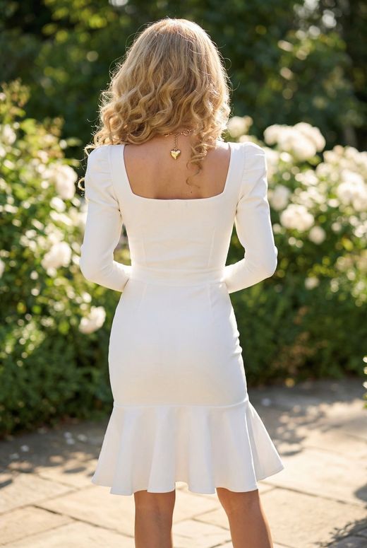 Vestido modelo Wanna blanco