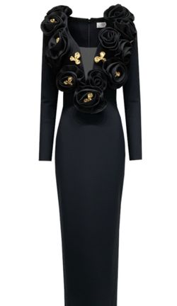 Vestido modelo Zulima negro