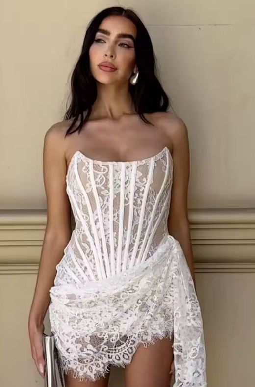Robe blanche Samantha