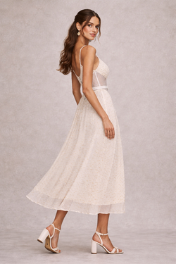 Robe blanche de Serena