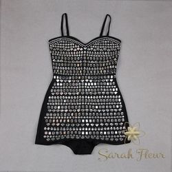 Vestido tipo mono corto modelo Britney