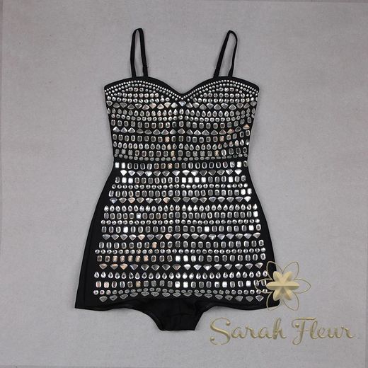 Vestido tipo mono corto modelo Britney