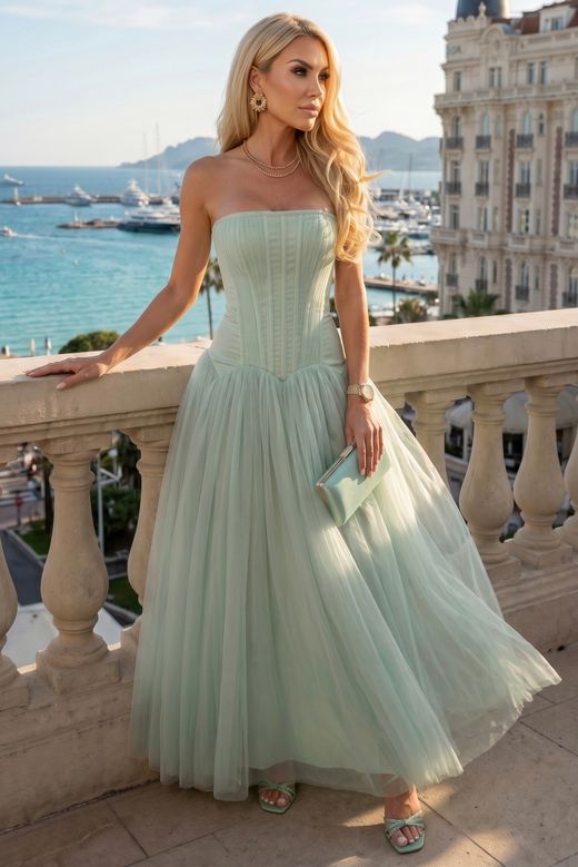 Vestido Verona Sage