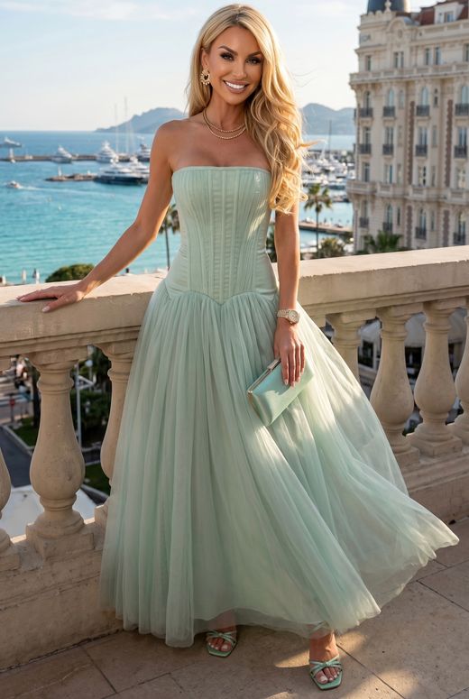 Vestido Verona Sage